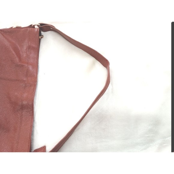 Mia Capella Pebble Leather Large Slouch Shoulder Bag - Picture 3 of 4